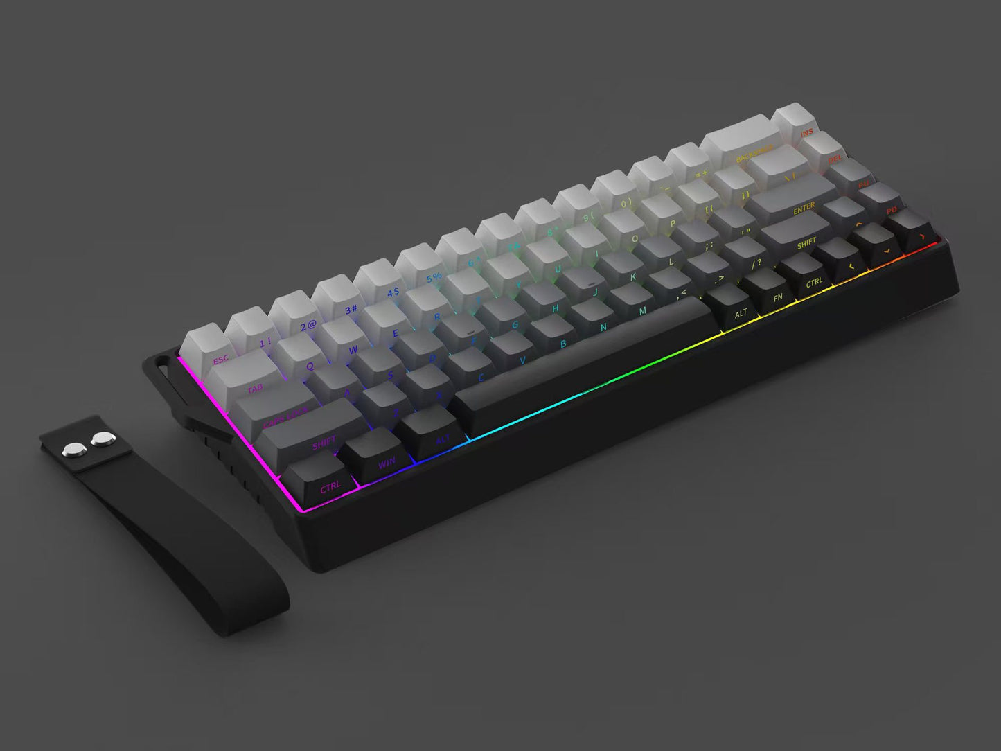 Mechanical Keyboard Triple-Mode 68-Keys for Precision Typing and Gaming