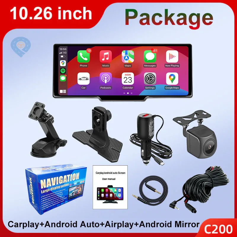 Central Control In-Vehicle Smart Display for Seamless Connectivity - ZeeTec Store
