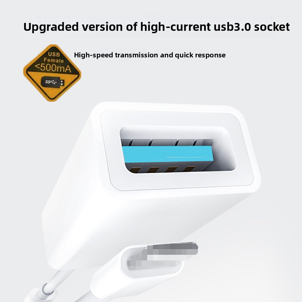 USB 3.0 OTG Adapter for Apple Devices with Charging and Data Transfer - ZeeTec Store
