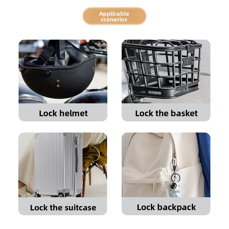 Smart Fingerprint Lock Padlock, High Durability, Long Battery Life, Fast Scanning