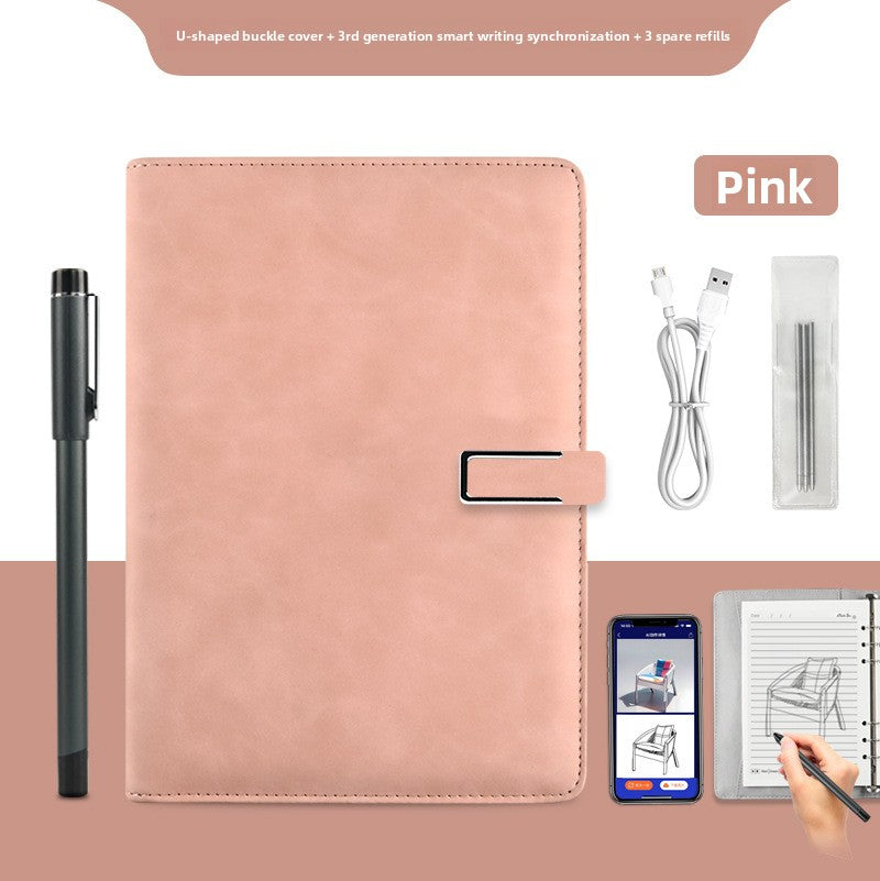 Smart Writing Notebook, Syncs with mobile devices for digital note-taking, Multifunctional, Paper Screen Sync - Transfers handwritten notes to digital formats in real-time