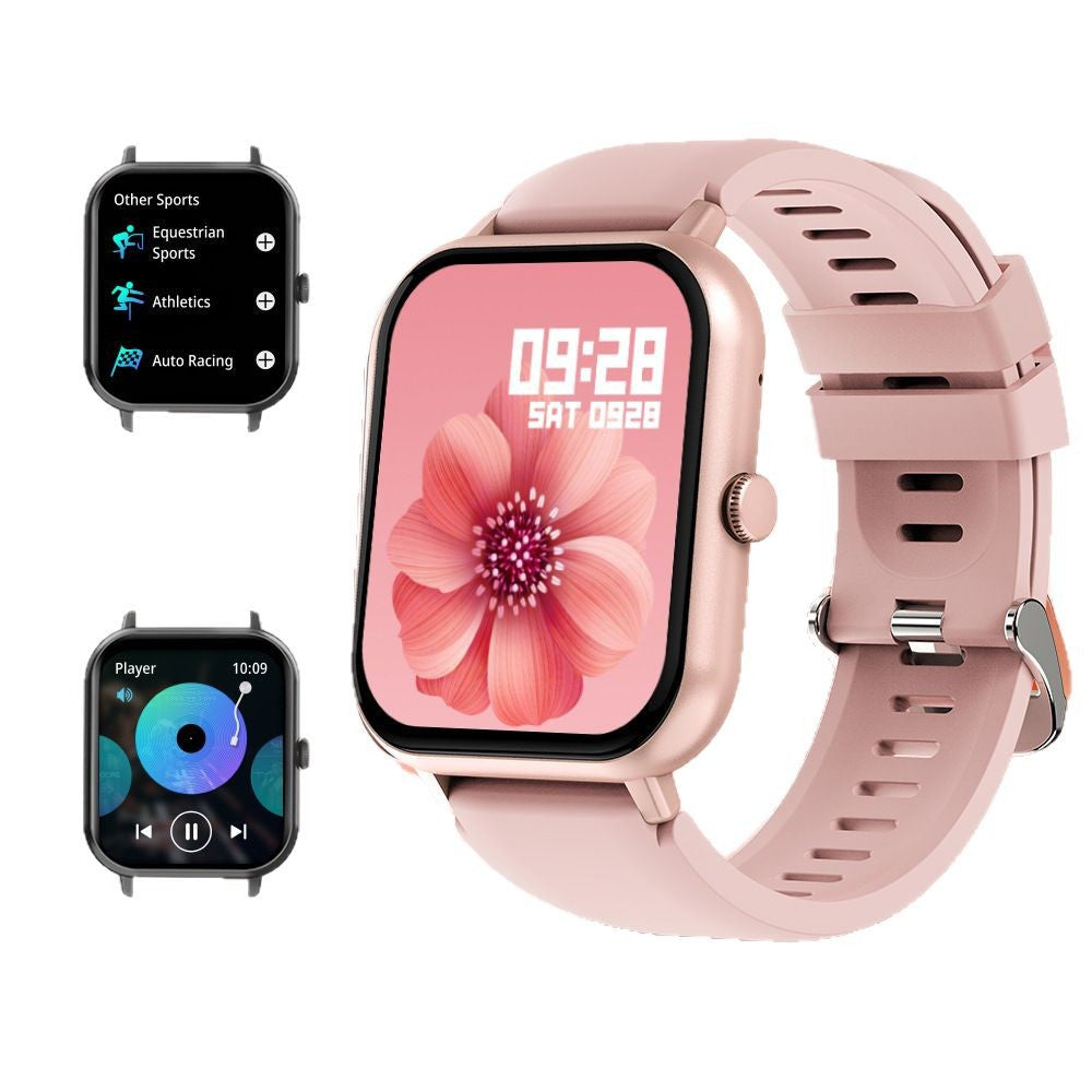 Smart Watch, 1.83 HD Display Clear and vibrant screen, Bluetooth Call Make and receive calls directly from the watch, Multi-function Modes, Remote Control Self-timer, Waterproof