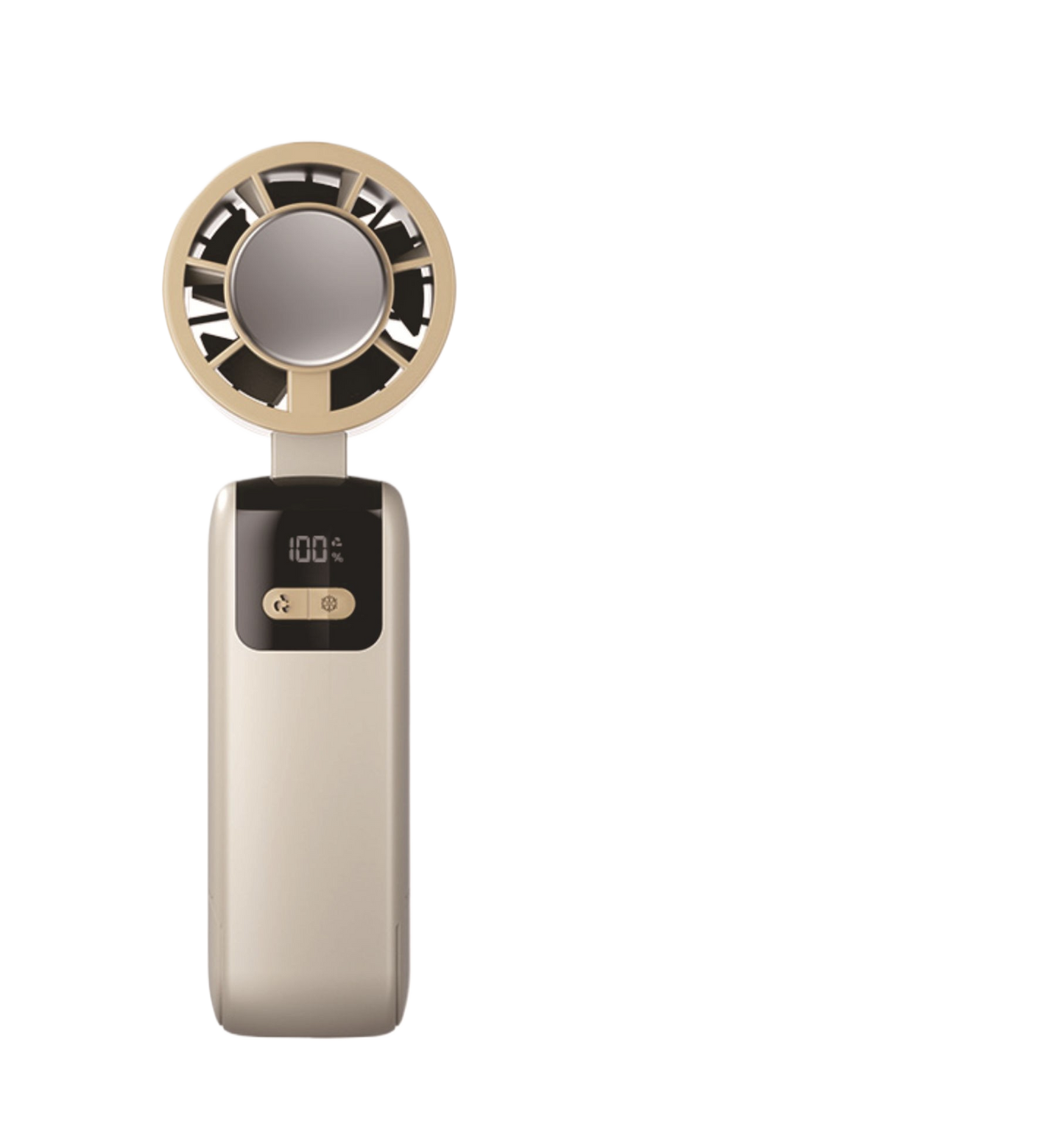 Handheld Semiconductor ice Cooling Fan with Digital Display - ZeeTec Store