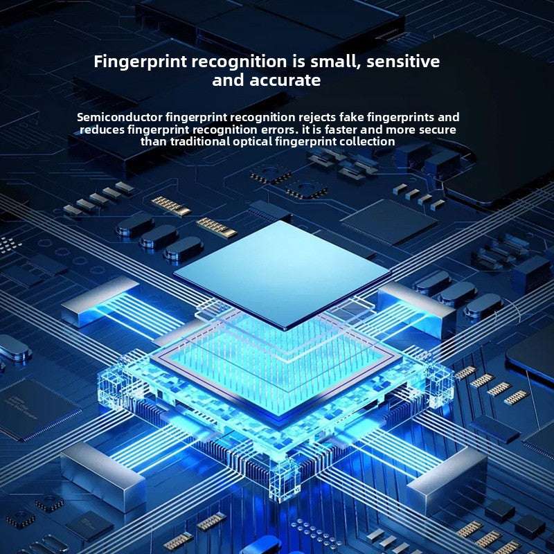 Smart Fingerprint Lock Padlock, High Durability, Long Battery Life, Fast Scanning