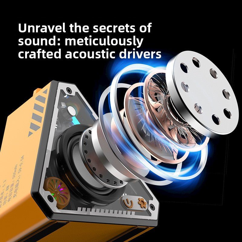 Desktop mini-superior audio system, Rich Bass, Built-in Battery, Power: 5W