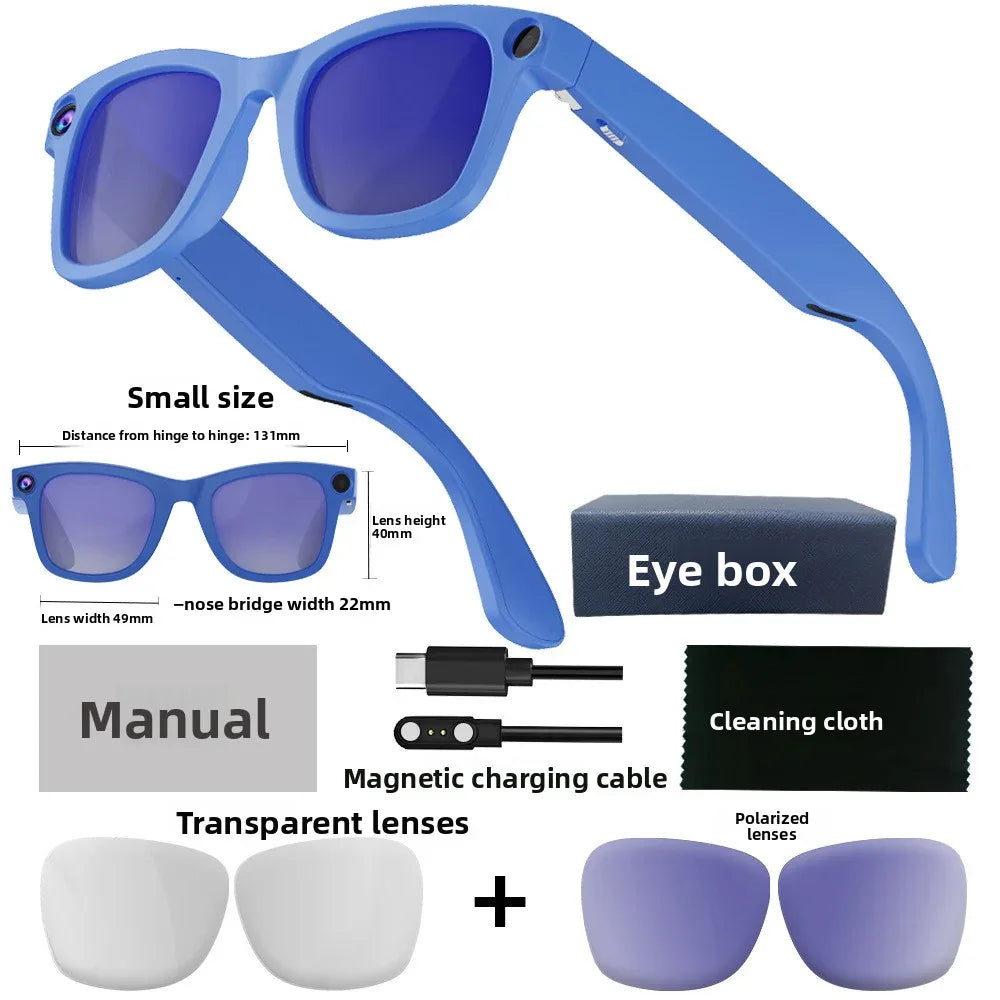 AI Intelligent Glasses with 8MP Camera, Advanced AI Integration, and Multifunctional Design - ZeeTec Store
