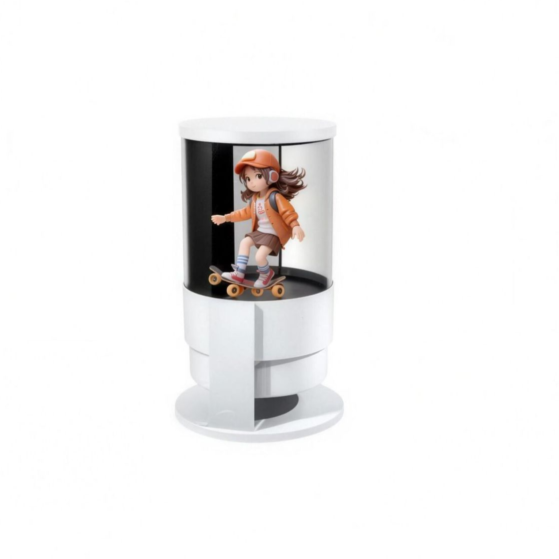 Desktop Holographic 3D Fan Display