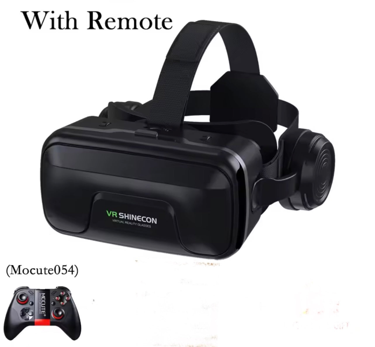 VR Shinecon 10.0 3D Glasses Headset Goggles for Smartphone Video Games Viar