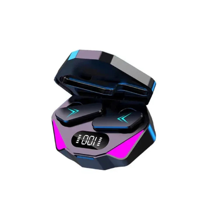 Wireless Earbuds with Bass, LED Display, HiFi Music Stereo Surround, Gaming Talk & Wide Compatibility - ZeeTec Store