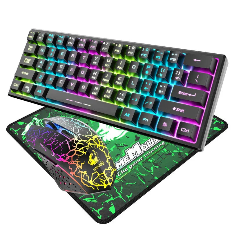 Wireless Keyboard Mouse - Effortless Connectivity and Comfort for Your Workspace - ZeeTec Store