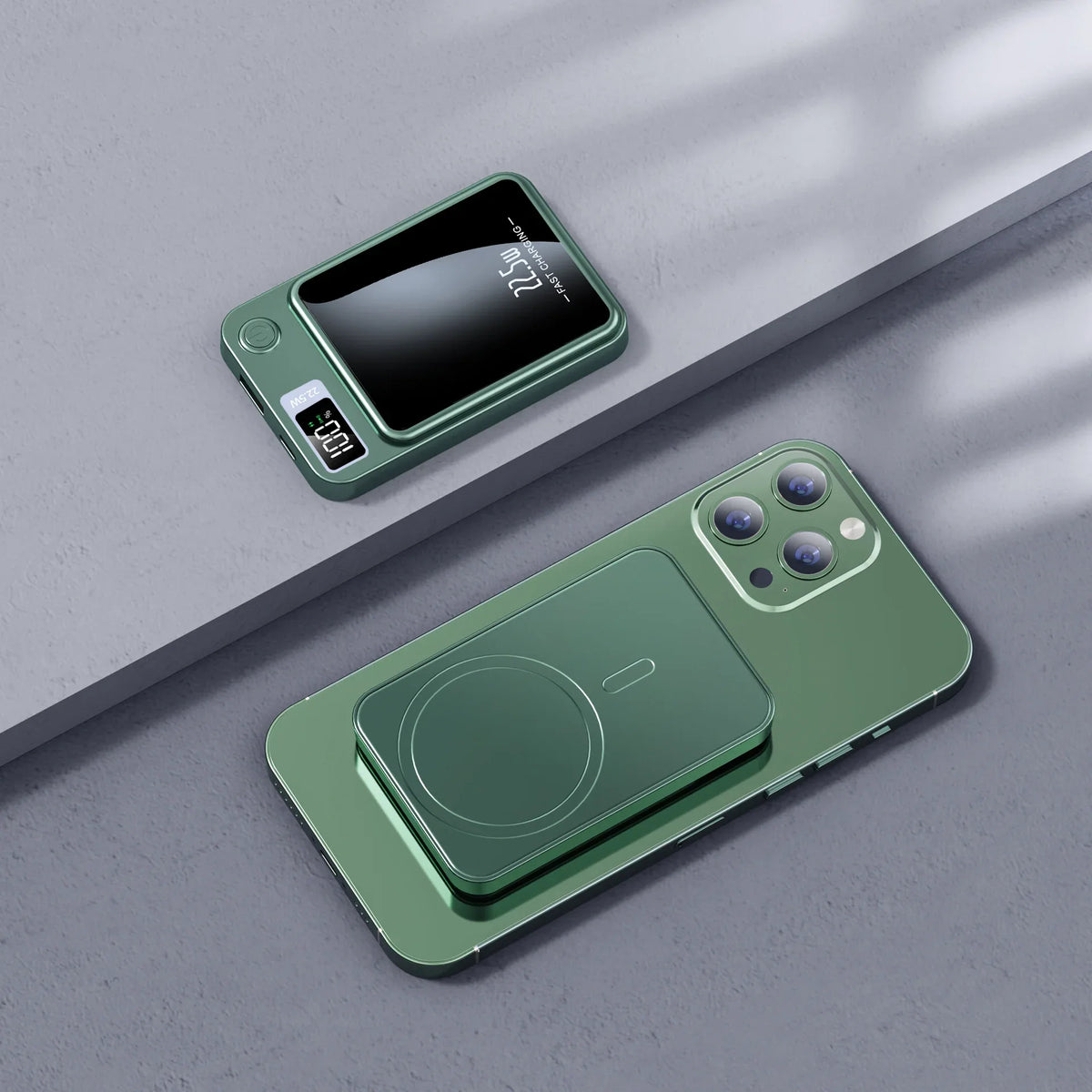 Magnetic Wireless Fast Charger - Slim & Efficient Battery Charging - ZeeTec Store