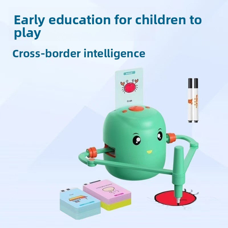 Smart Auto-Drawing Robot for Kids Early Education, Supports visual, sensory and intellectual development, Hand-Eye Coordination, Safe & Certified