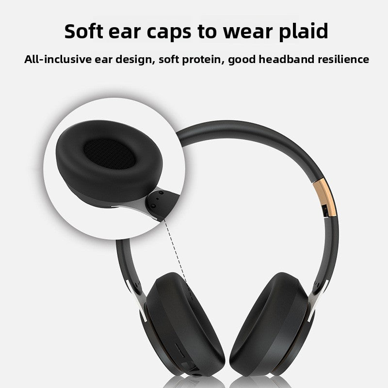 Bluetooth noise-cancelling long-lasting headphones