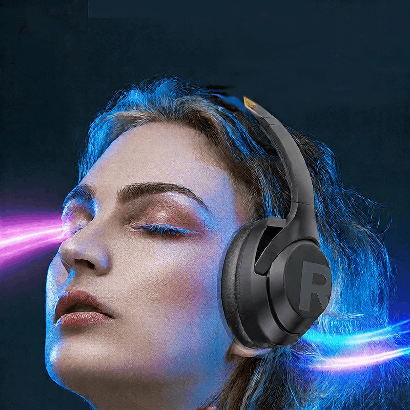 Bluetooth sports and gaming headphones, Bilateral Stereo, Long Battery Life: Over 8 hours of continuous playback, Voice Control, Low Latency, Comfortable Fit: Head-mounted design with rubber material
