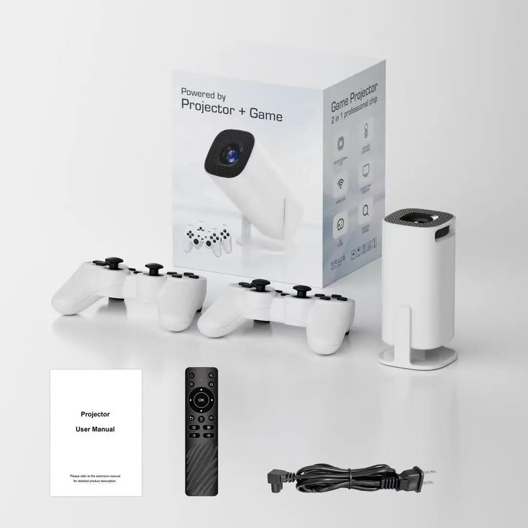 Home Theater Projector Plus Gaming, High-resolution, Supports up to 150-inch screen
