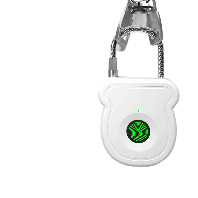 Smart Fingerprint Lock Padlock, High Durability, Long Battery Life, Fast Scanning