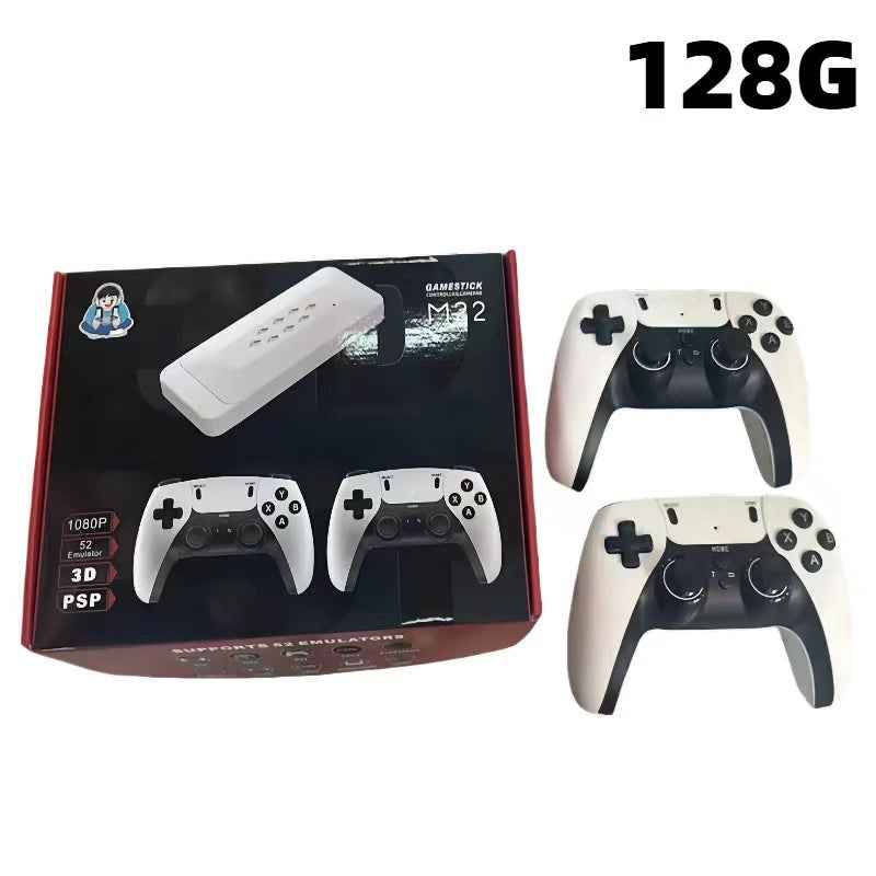 Wireless Retro Game Console with Dual Controllers Support PS1 and PS3