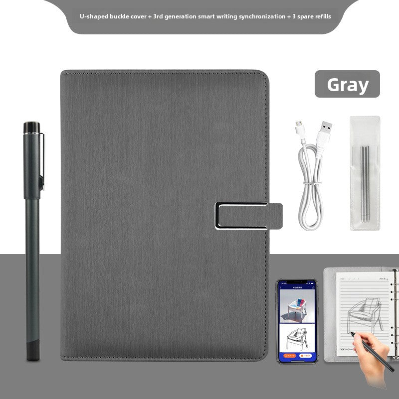 Smart Writing Notebook, Syncs with mobile devices for digital note-taking, Multifunctional, Paper Screen Sync - Transfers handwritten notes to digital formats in real-time