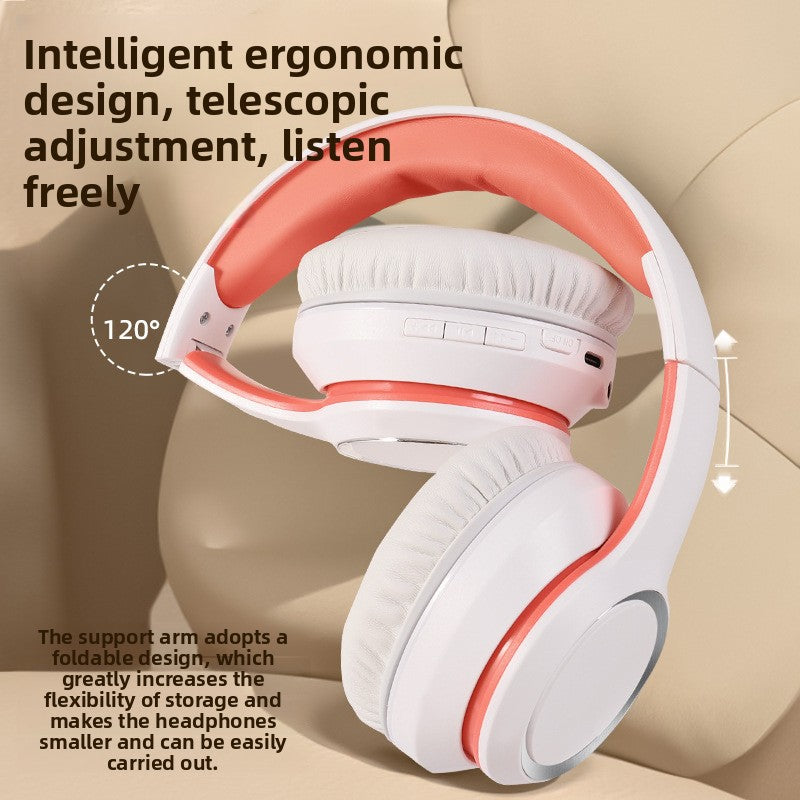 Wireless Bluetooth Headset with Stereo Sound