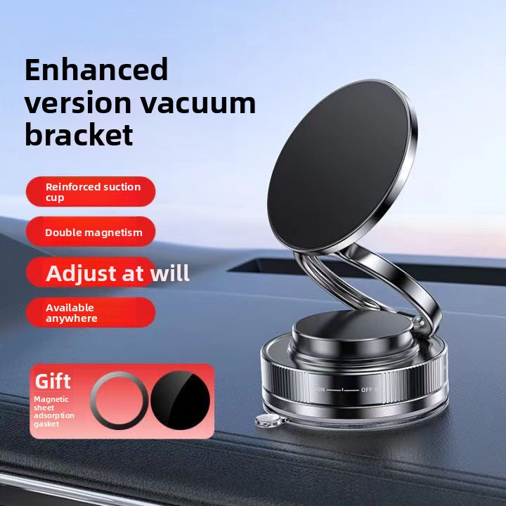 Magnetic suction mobile phone bracket