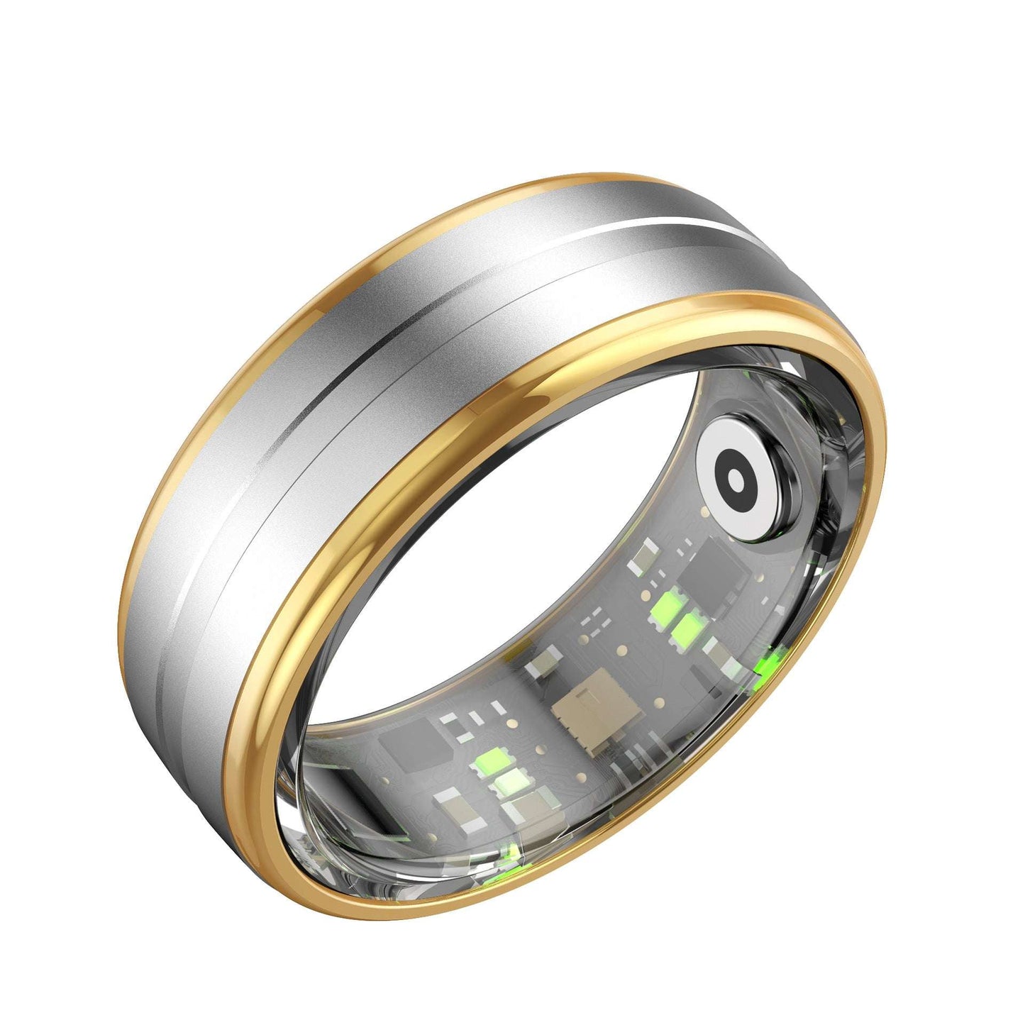 R06 Smart Ring with Blood Pressure, Health Monitoring: Tracks blood pressure blood oxygen sleep heart rate and steps for comprehensive health insights, Multi-Sport Modes, 24/7 Tracking,