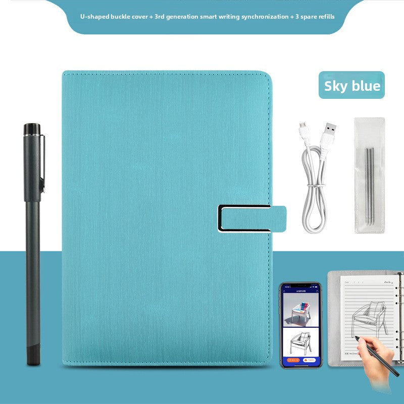 Smart Writing Notebook, Syncs with mobile devices for digital note-taking, Multifunctional, Paper Screen Sync - Transfers handwritten notes to digital formats in real-time