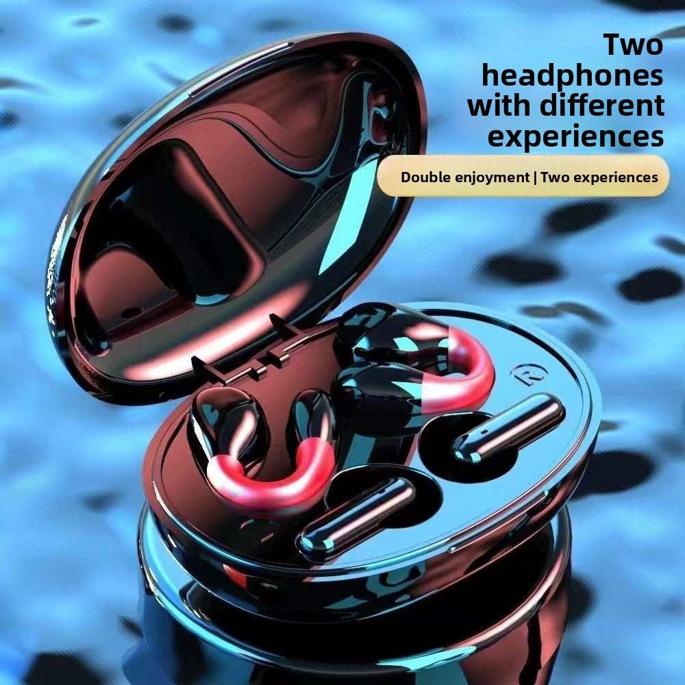 Sports over-ear headphones, Ear Clip Design, Long Battery Life, Bilateral Stereo, Low Latency, Call & Music: Supports clear calls and high-quality music playback