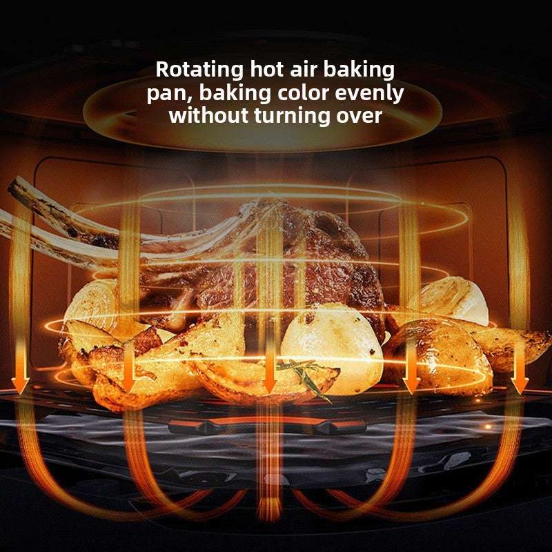 Smart Air Fryer with Visual Window, Smart Control, Large Capacity: 5L-6L, Multiple Models
