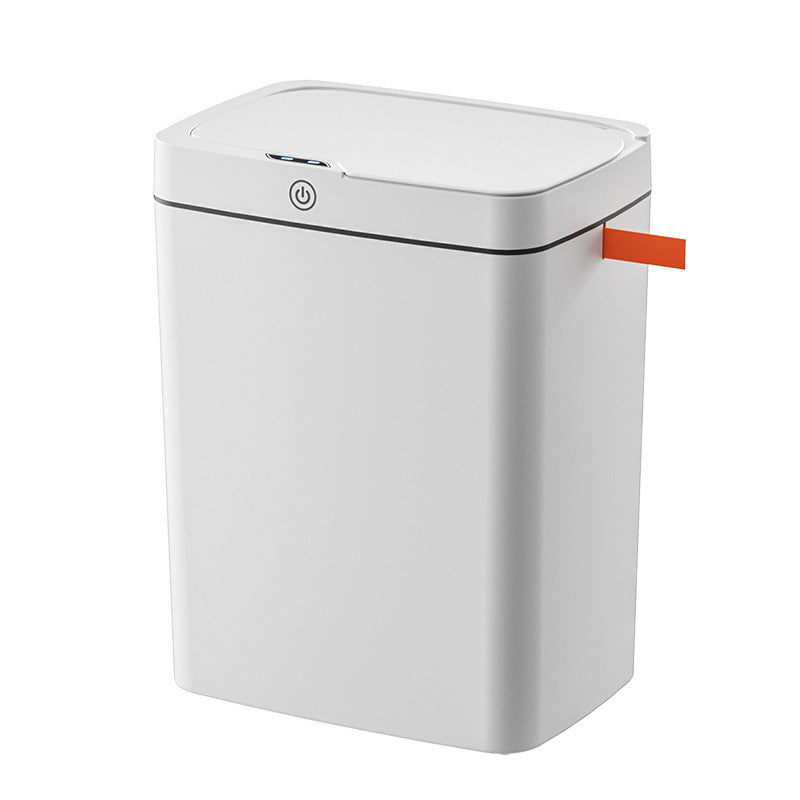Smart Trash Can, Touch-free Operation, Automatic Packaging, Battery/Charging Options, Multi-zone Classification - Designed with compartments for efficient waste sorting, Versatile Placement - Slim design