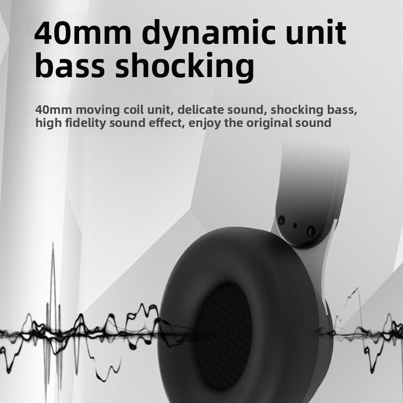Bluetooth noise-cancelling long-lasting headphones