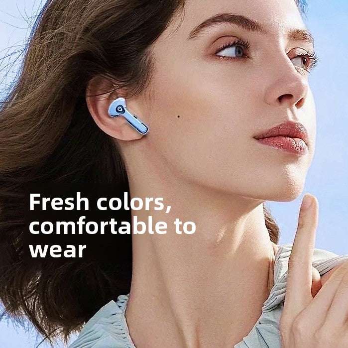 Transparent Bluetooth 5.3 Wireless Earbuds, Transparent Design, Noise Reduction, Bilateral Stereo, Long-lasting usage on a single charge