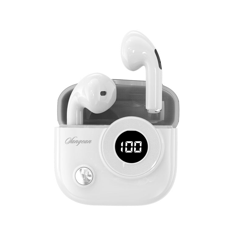 Digital Display Wireless Bluetooth, Advanced noise reduction technology, High Sound Quality, Low Latency, Long Battery Life, Voice Control, Bilateral Stereo