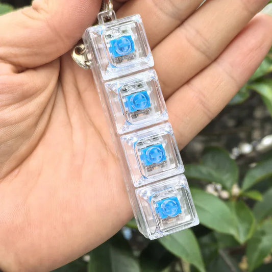 Keyboard Keychain Stress Relief Toy - Ultimate Keyboard Stress Relief Toy for Relaxation - ZeeTec Store