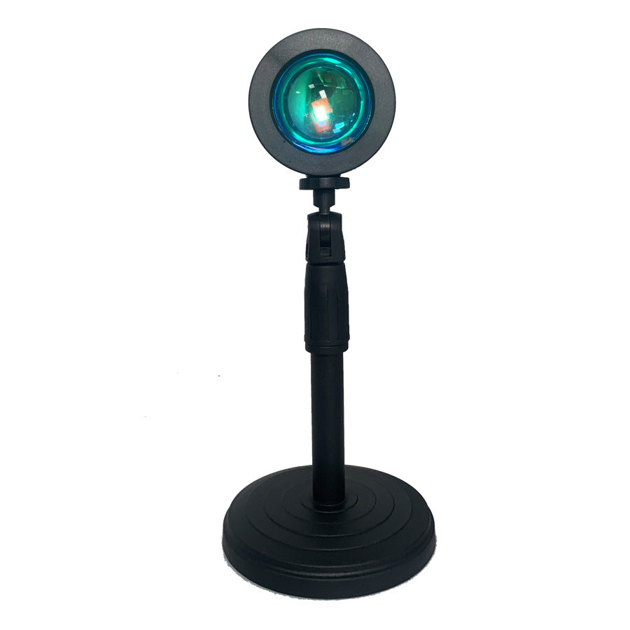 Sunset atmosphere, sunset projection photo light