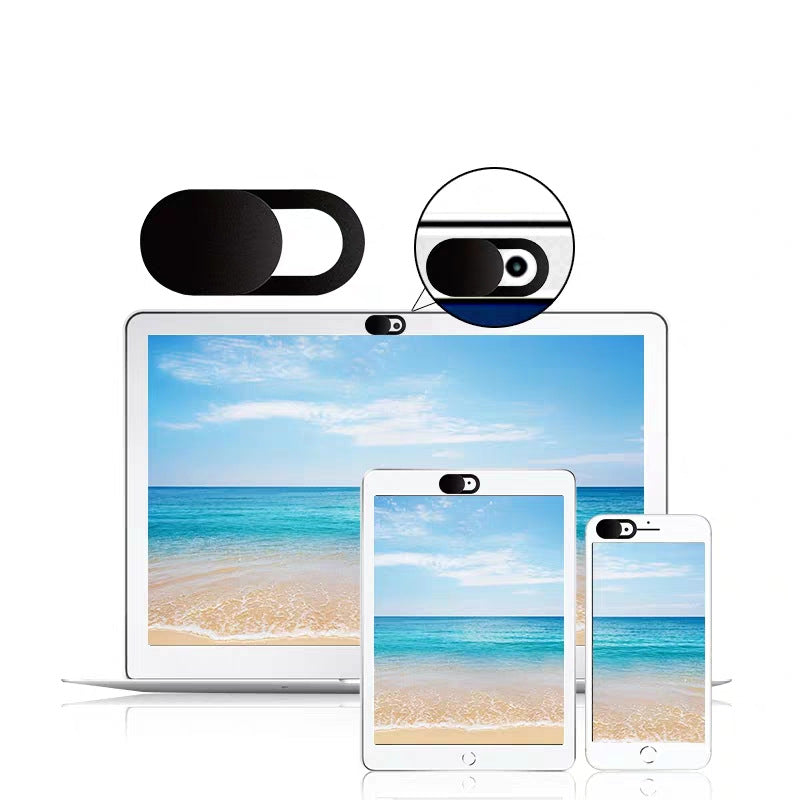 Camera Privacy Cover, Versatile Compatibility: Fits smartphones, tablets, laptops, and external USB webcams, Multiple Designs, Adhesive Type