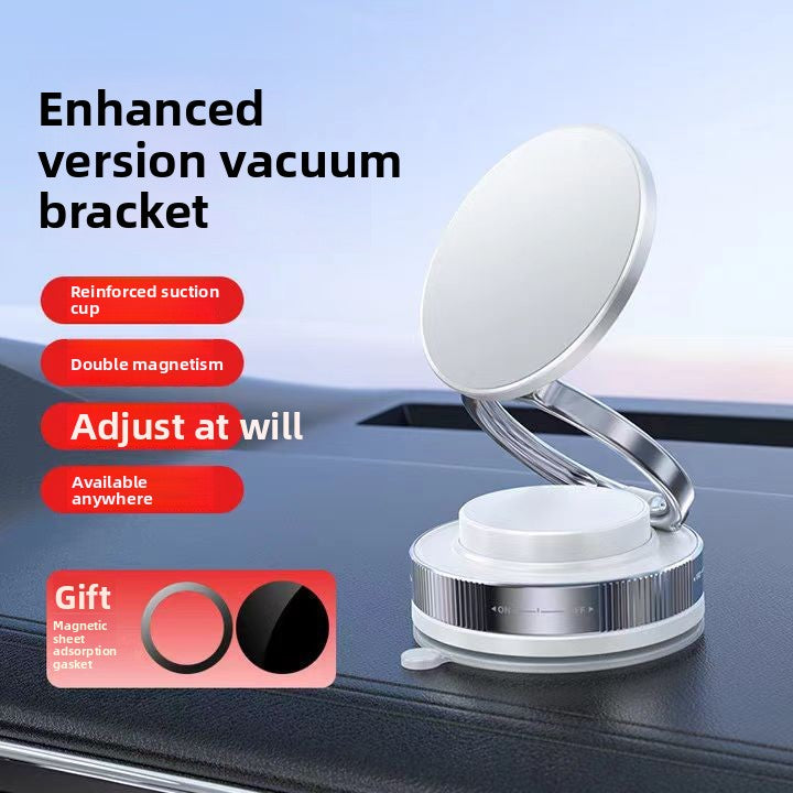 Magnetic suction mobile phone bracket