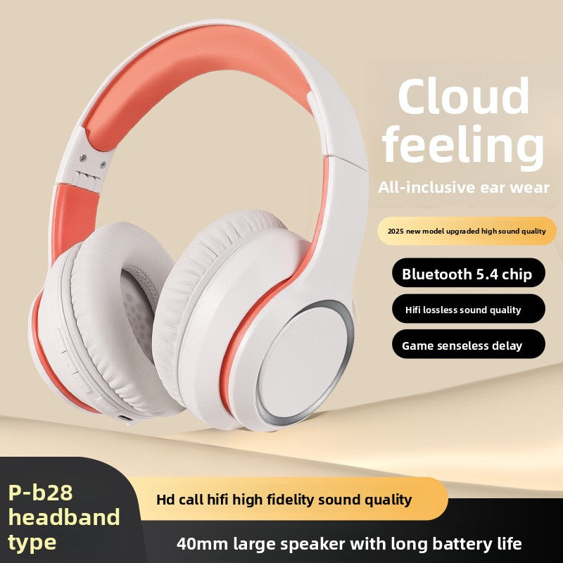 Wireless Bluetooth Headset with Stereo Sound