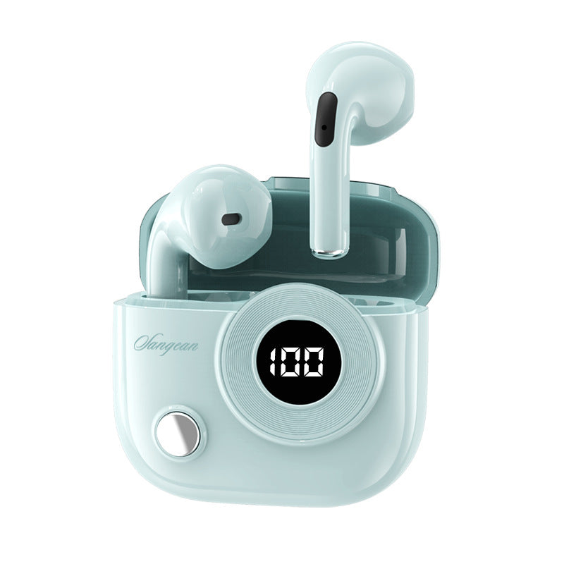 Digital Display Wireless Bluetooth, Advanced noise reduction technology, High Sound Quality, Low Latency, Long Battery Life, Voice Control, Bilateral Stereo