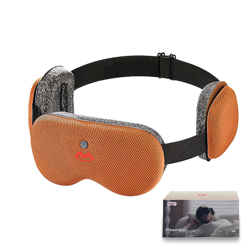 Bluetooth Sleep Mask 3D Stereo Light-Blocking White Noise Music - ZeeTec Store