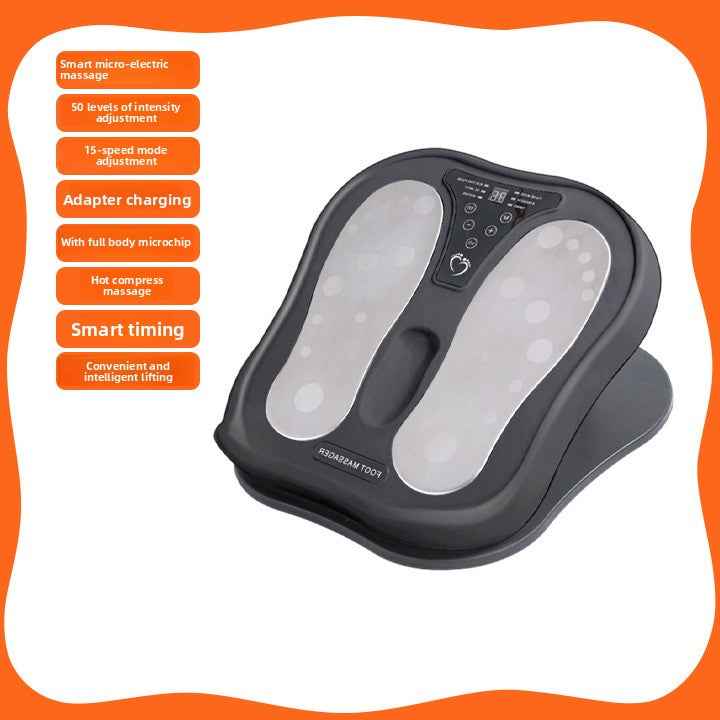 Intelligent Microcurrent Foot Massager with Heating and Pulse Therapy