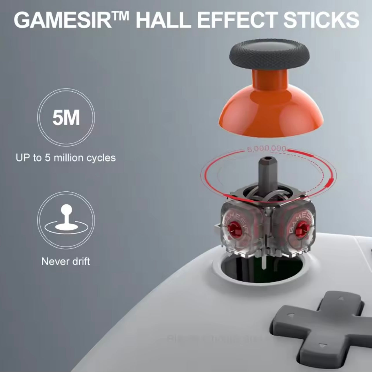 GameSir Nova Lite Gamepad Switch 2 PC Steam Android iOS Hall Effect Joystick