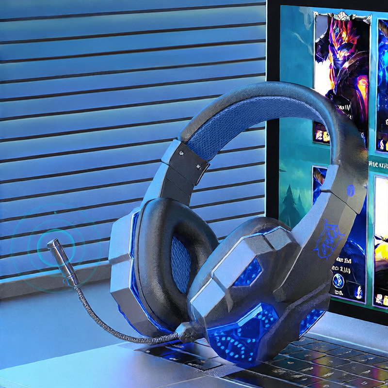 Wireless Bluetooth Gaming Headset with Microphone