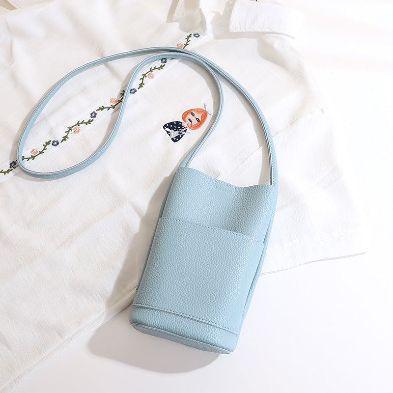Women Soft Leather Crossbody Phone Bag