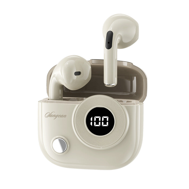 Digital Display Wireless Bluetooth, Advanced noise reduction technology, High Sound Quality, Low Latency, Long Battery Life, Voice Control, Bilateral Stereo
