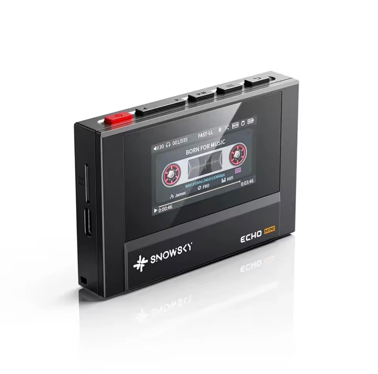 Echo Mini MP3 Walkman 8GB DSD Bluetooth Player Retro Portable Music Gift