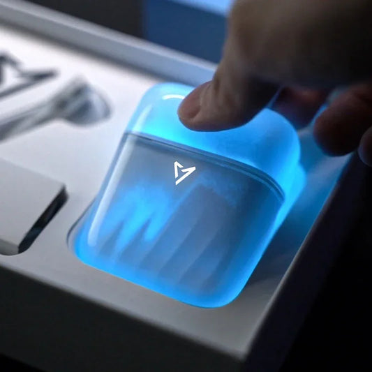 Luminous Bluetooth Headset ANC with Advanced Noise Cancellation, Voice Control & Low Latency - ZeeTec Store