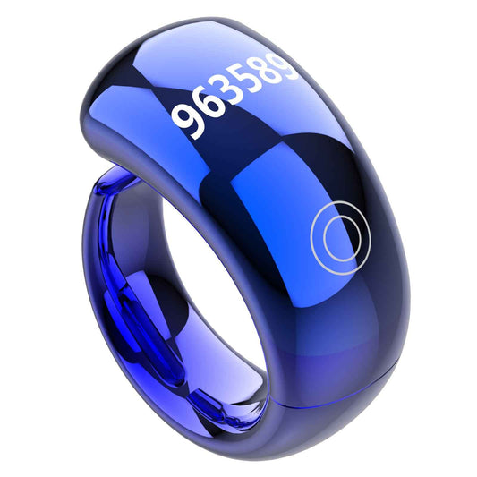 Bluetooth Smart Ring with Counter and Time Reminder