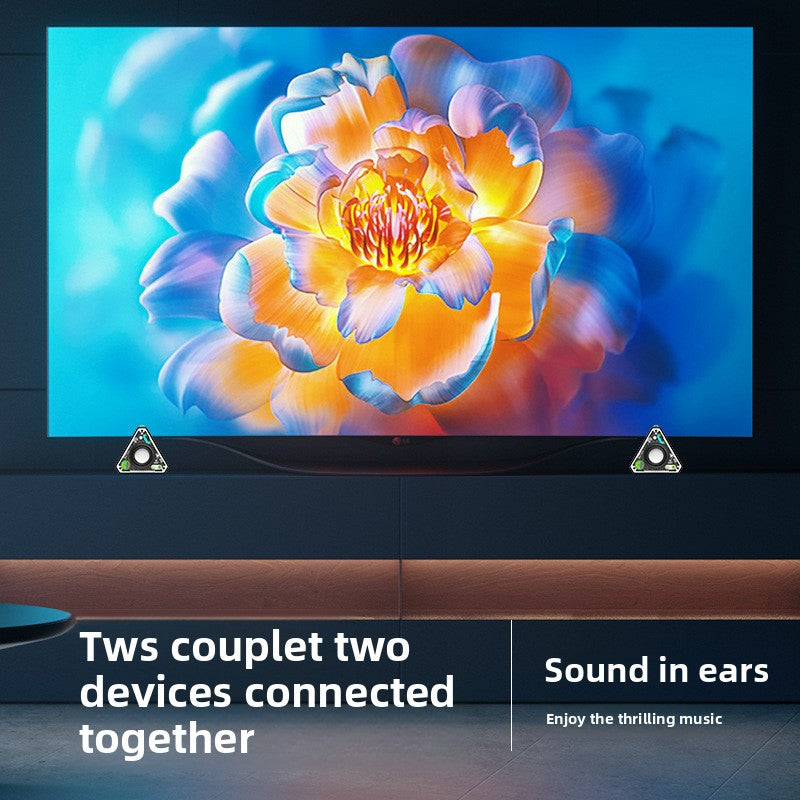 Desktop mini-superior audio system, Rich Bass, Built-in Battery, Power: 5W