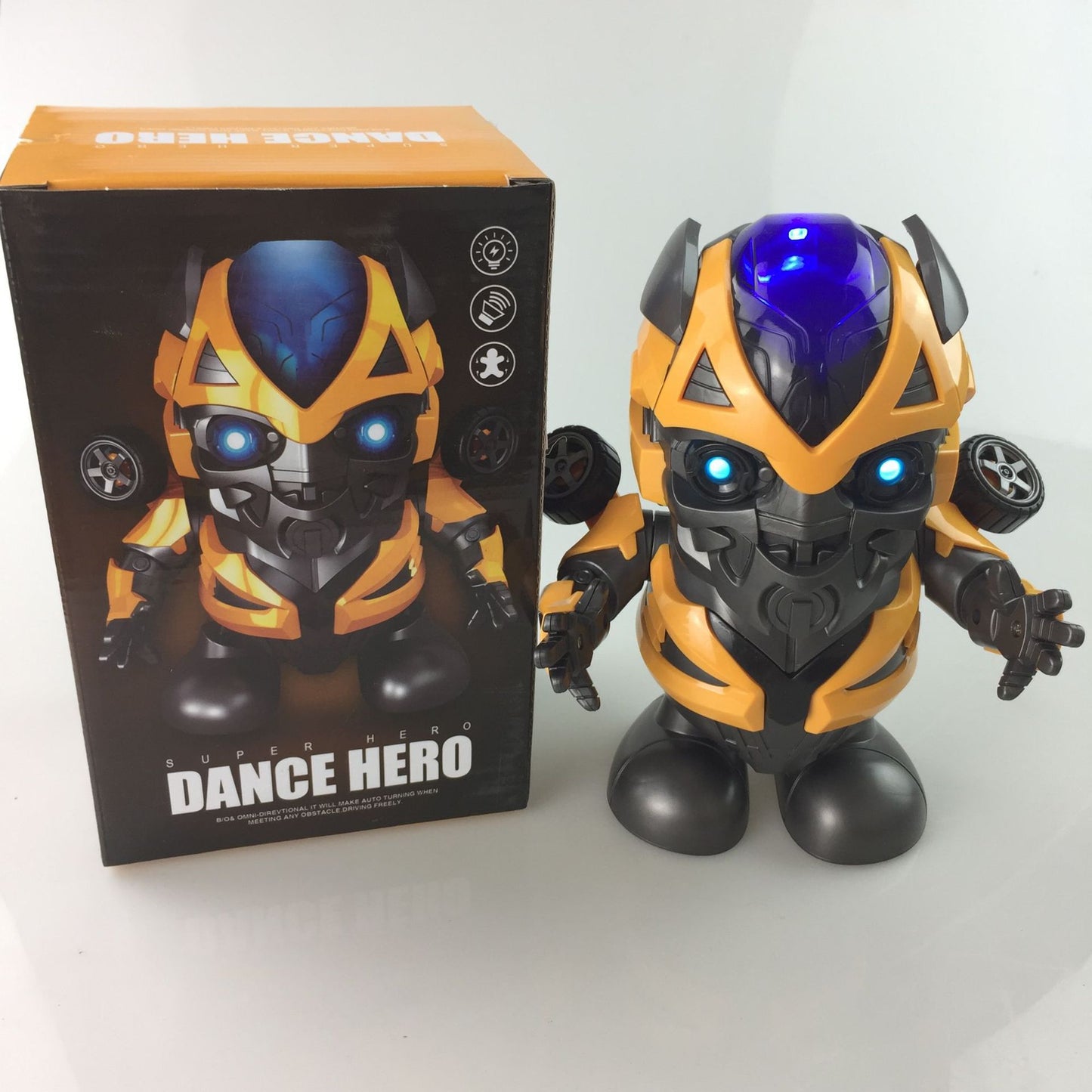 Electric Dancing Robot Toy with Music and Lights for Kids, Dancing Robot, Music & Lights, Multiple Songs: Includes 4 preset songs, Interactive Play,