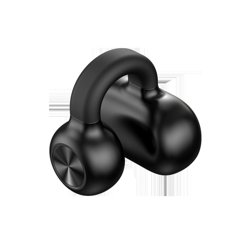 Wireless Bluetooth Ear Clip Headset, Long Battery Life Up to 7 hours of playback and 800 hours standby, Fast Charging, Voice Control & Music Support:, Lightweight Only 7g